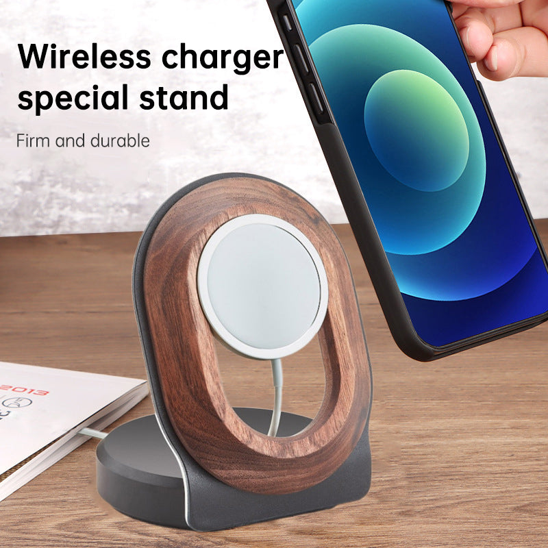 Chargeur MagSafe en Bois – Support de Charge Design pour iPhone