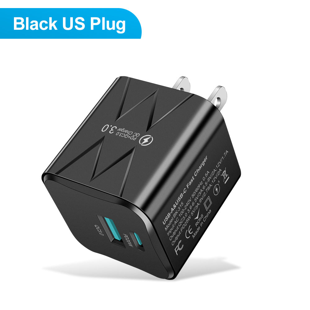 Chargeur USB-C 25W Charge Rapide PD – Compatible iPhone
