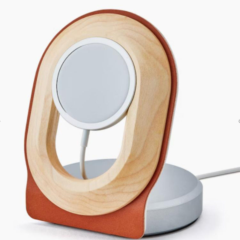 Chargeur MagSafe en Bois – Support de Charge Design pour iPhone