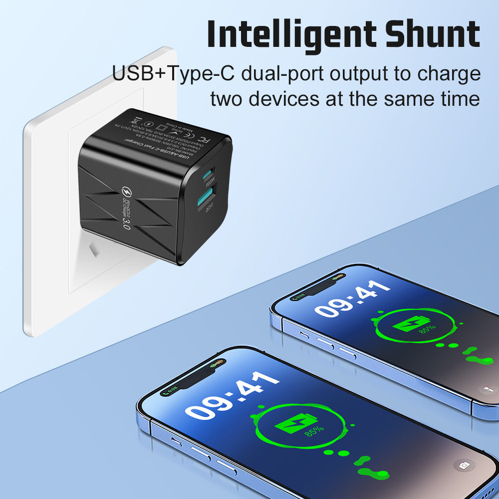 Chargeur USB-C 25W Charge Rapide PD – Compatible iPhone