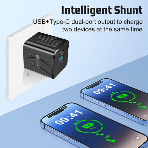 Chargeur secteur USB-C PD 25W – Charge rapide iPhone